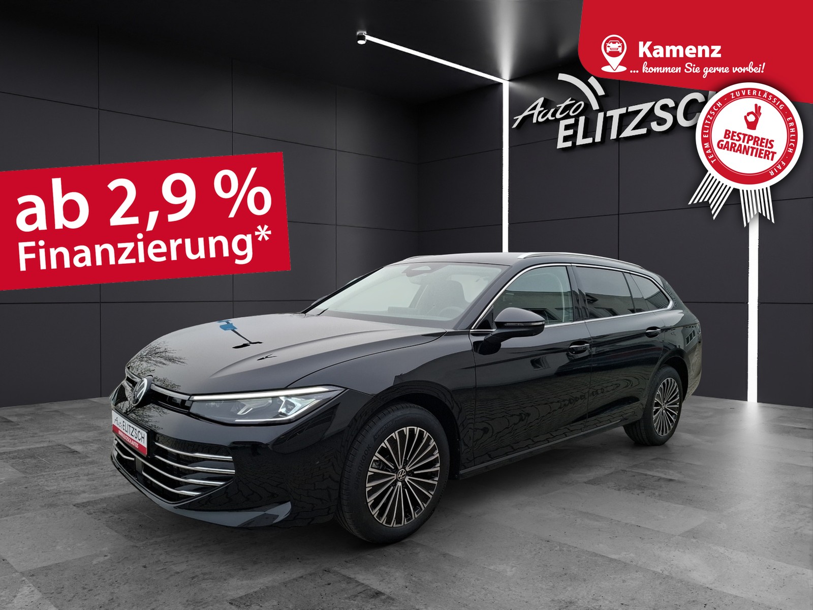 Fahrzeugabbildung Volkswagen Passat Variant TDI Elegance DSG Matrix AHK Navi AID HUD ACC RFK SH