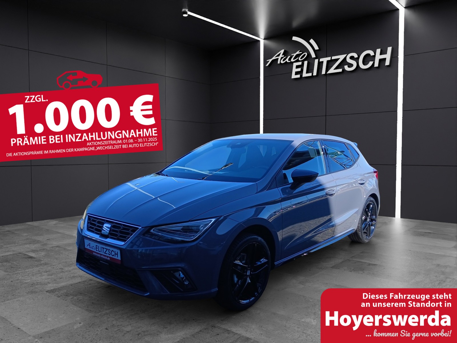 SEAT Ibiza 1.0 TSI DSG FR Black Edition LED Kamera