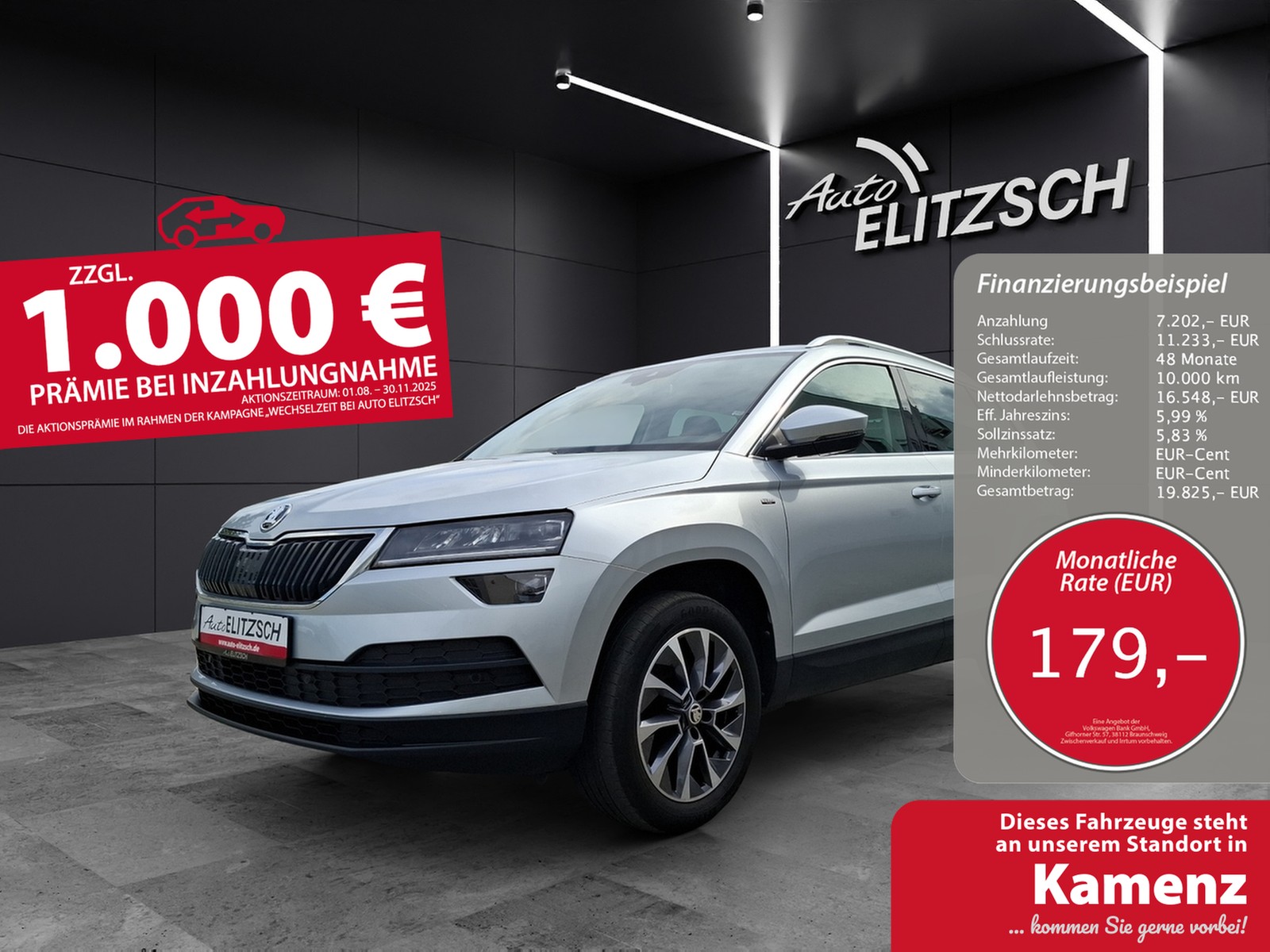 SKODA Karoq TDI Drive-125 LED Navi ACC RFK SH