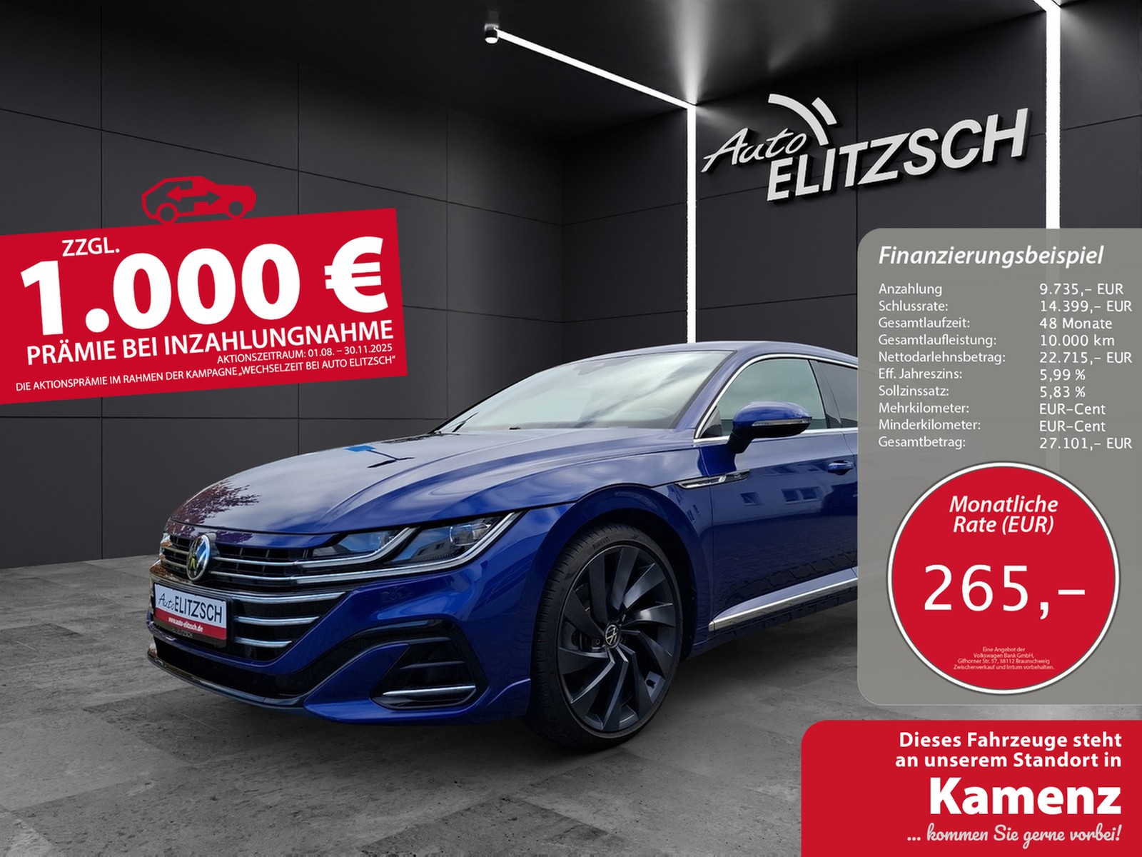Volkswagen Arteon SB TSI R-Line DSG LED Navi ACC PDC SH 20