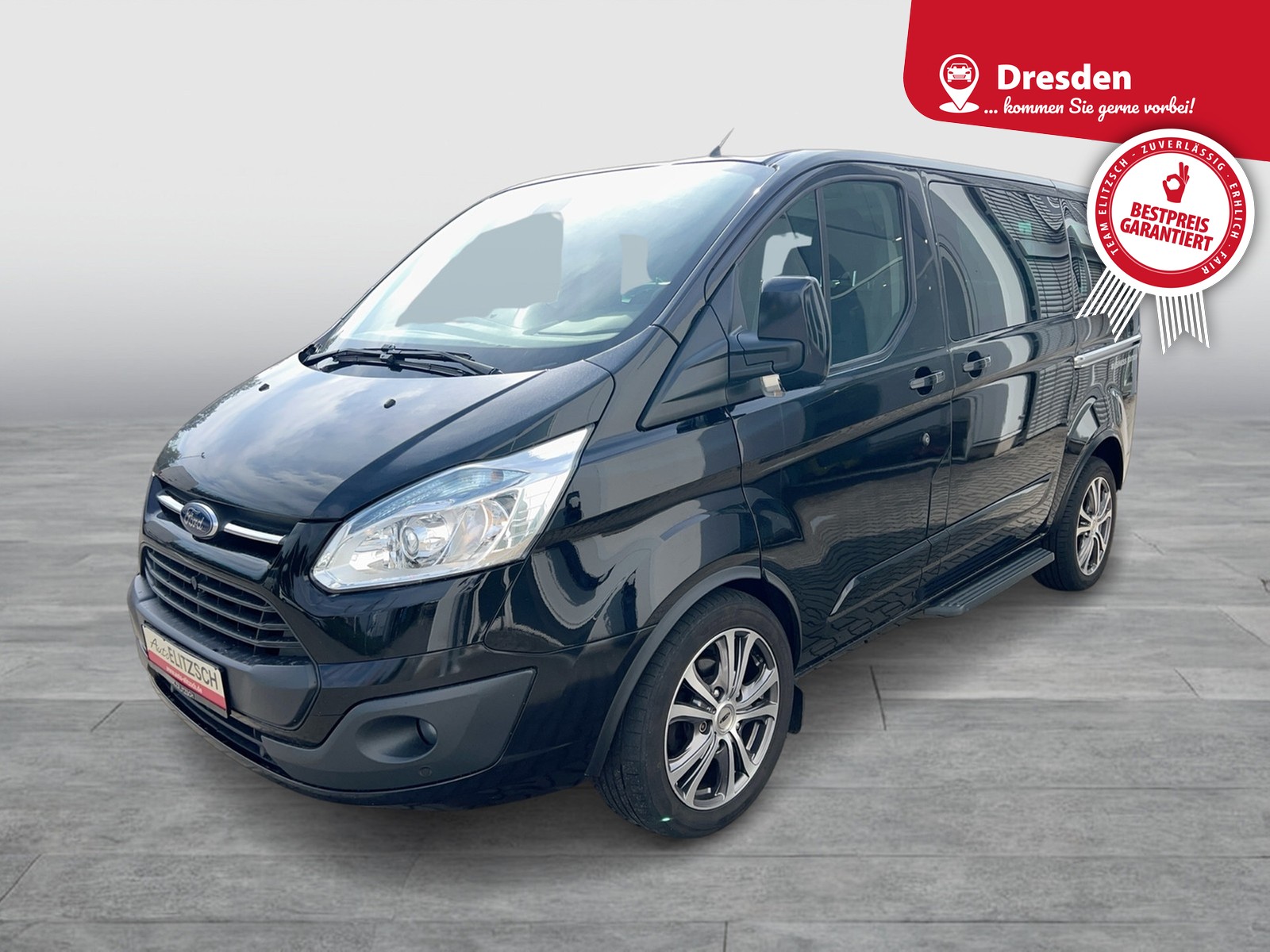 Fahrzeugabbildung Ford Tourneo Custom Business EditionTitanium Stanh. + FB Leder SH 6-Sitze