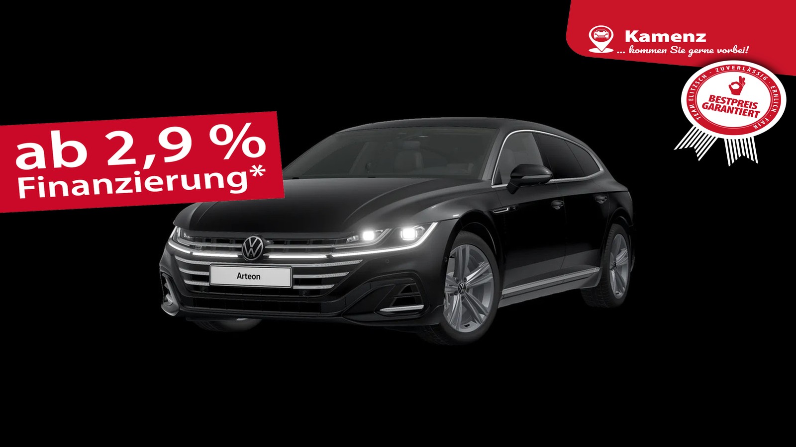 Volkswagen Arteon SB TSI R-Line DSG 4M Matrix AHK Navi AID Pano ACC RFK SH