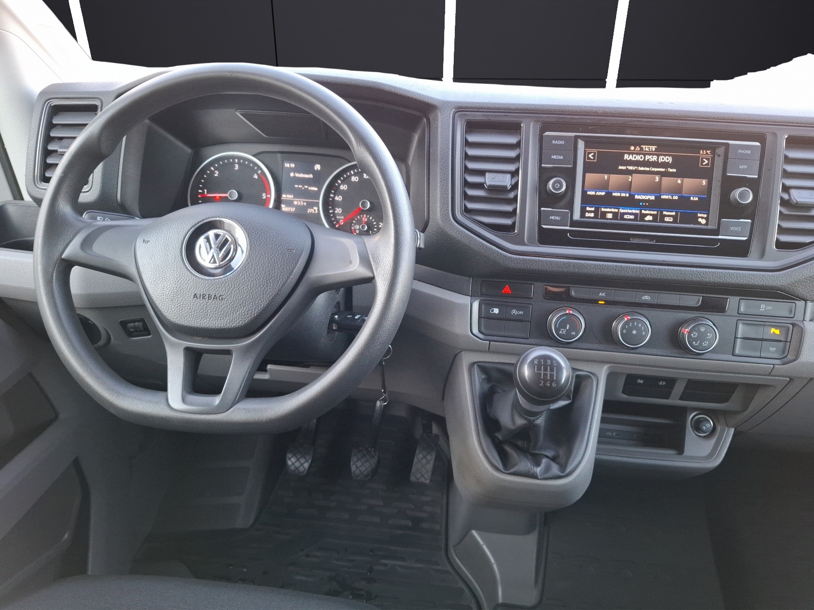 Fahrzeugabbildung Volkswagen Crafter Kasten 35 LR HD Klima RFK