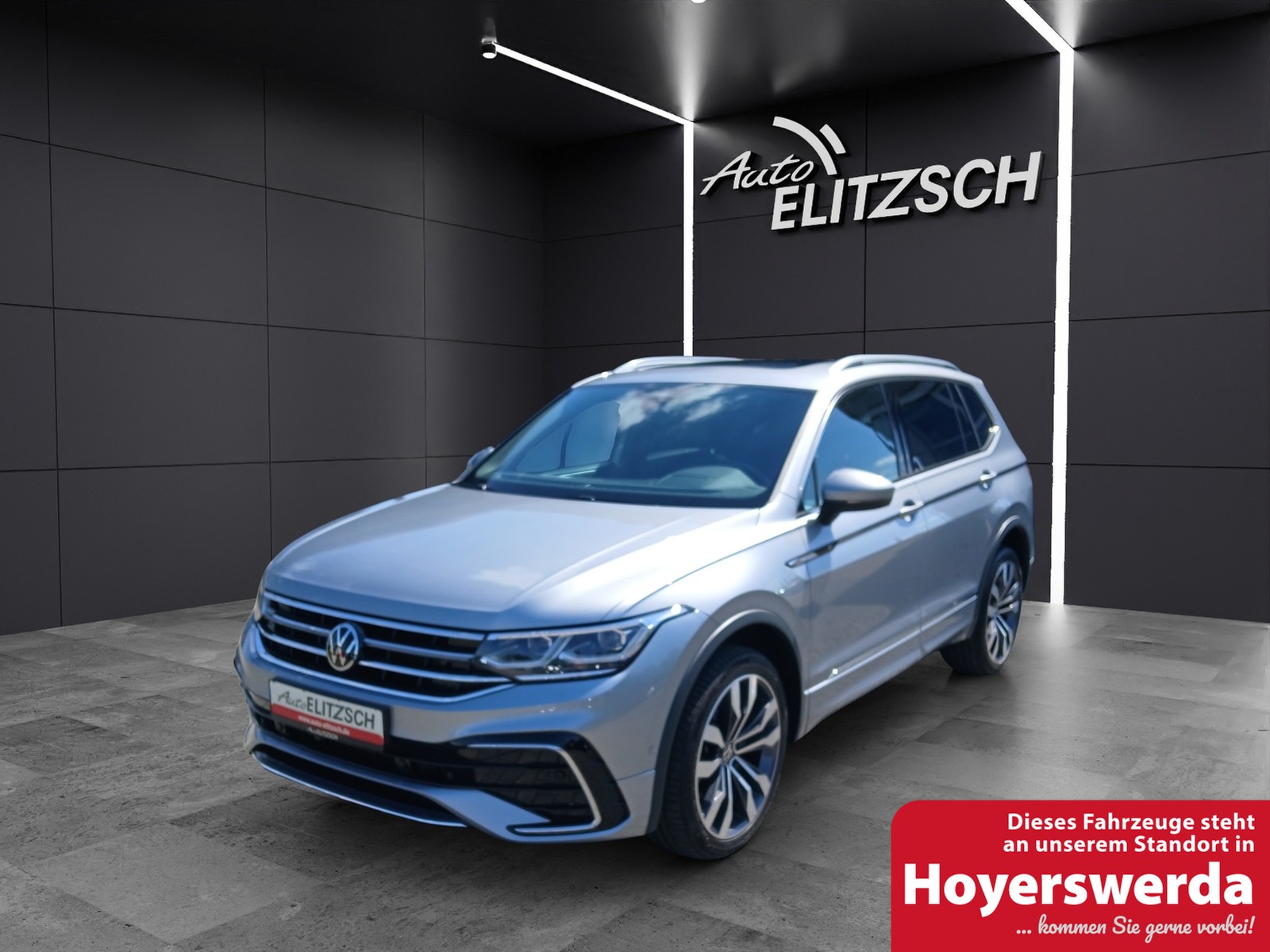Volkswagen Tiguan Allspace TDI R-Line DSG 4M STH Matrix AHK Navi AID Pano HUD ACC RFK 20