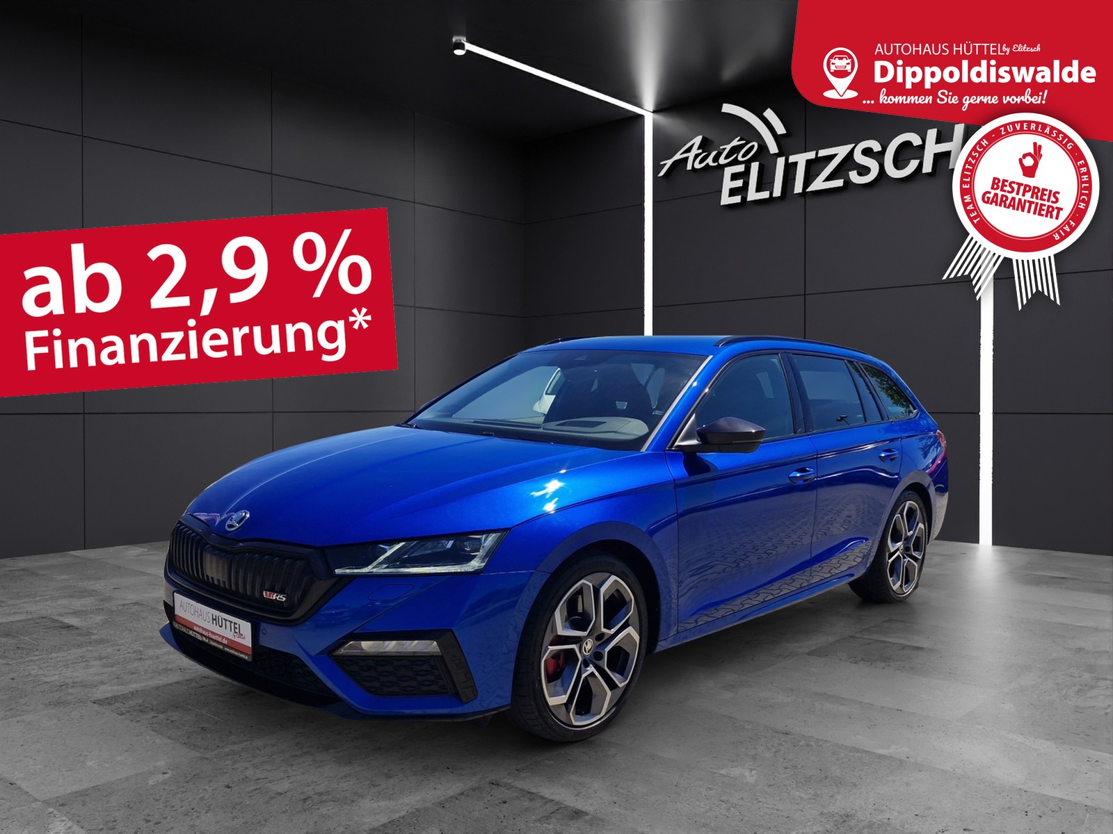 Fahrzeugabbildung SKODA Octavia Combi RS 2.0 TSI DSG Matrix Navi ACC AHK SHZ RFK